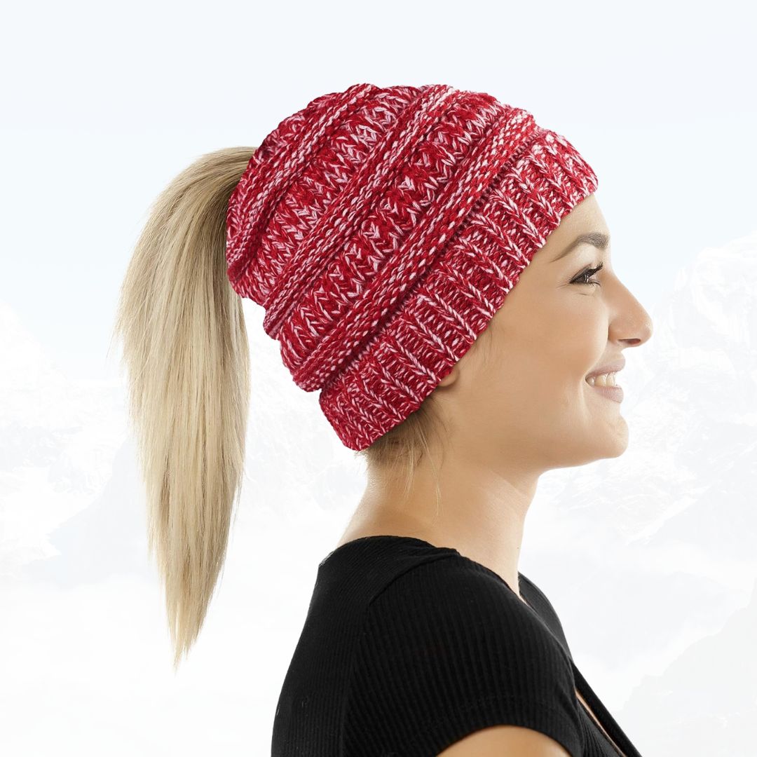 Gipfelfreund® Zopfloch-Mütze