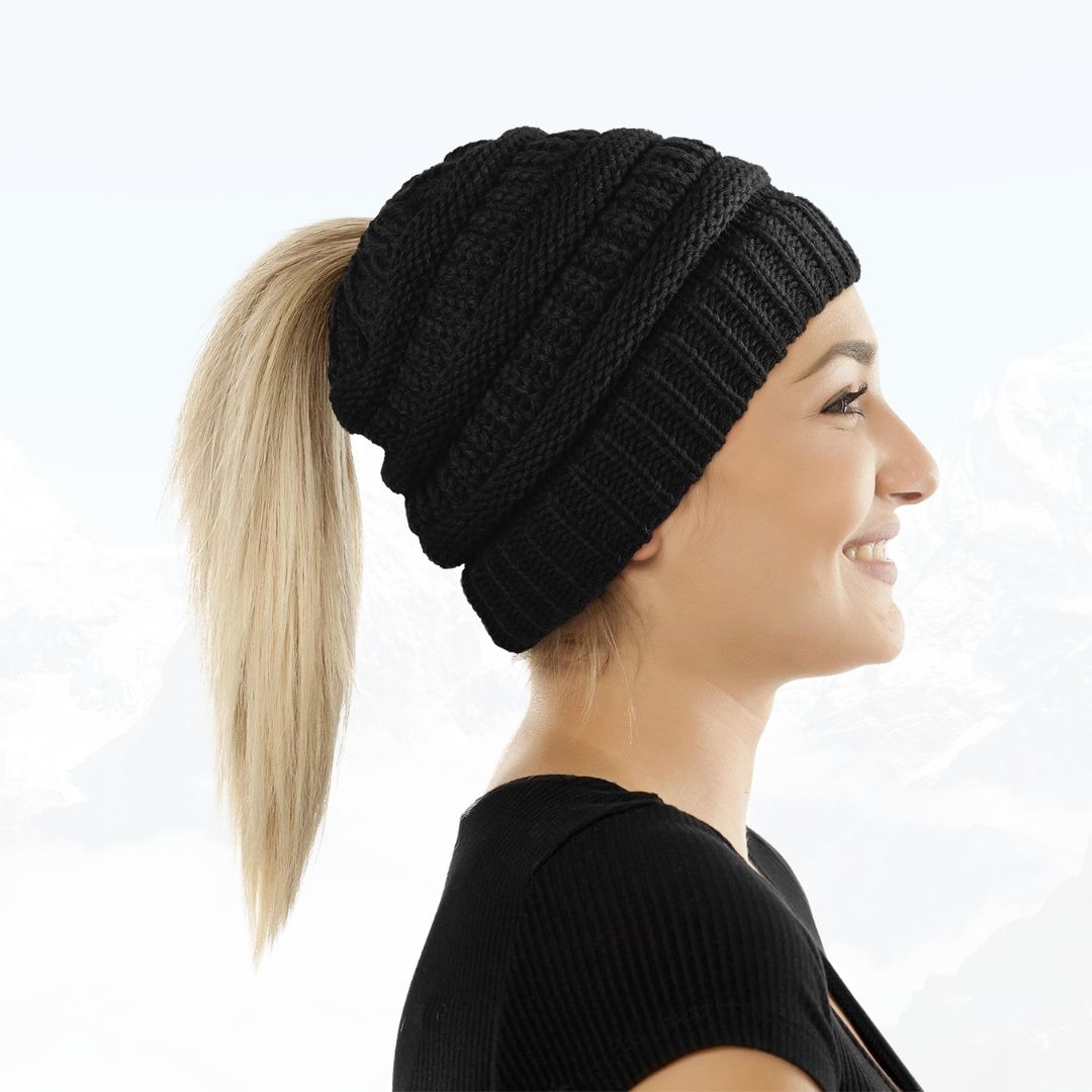 Gipfelfreund® Zopfloch-Mütze