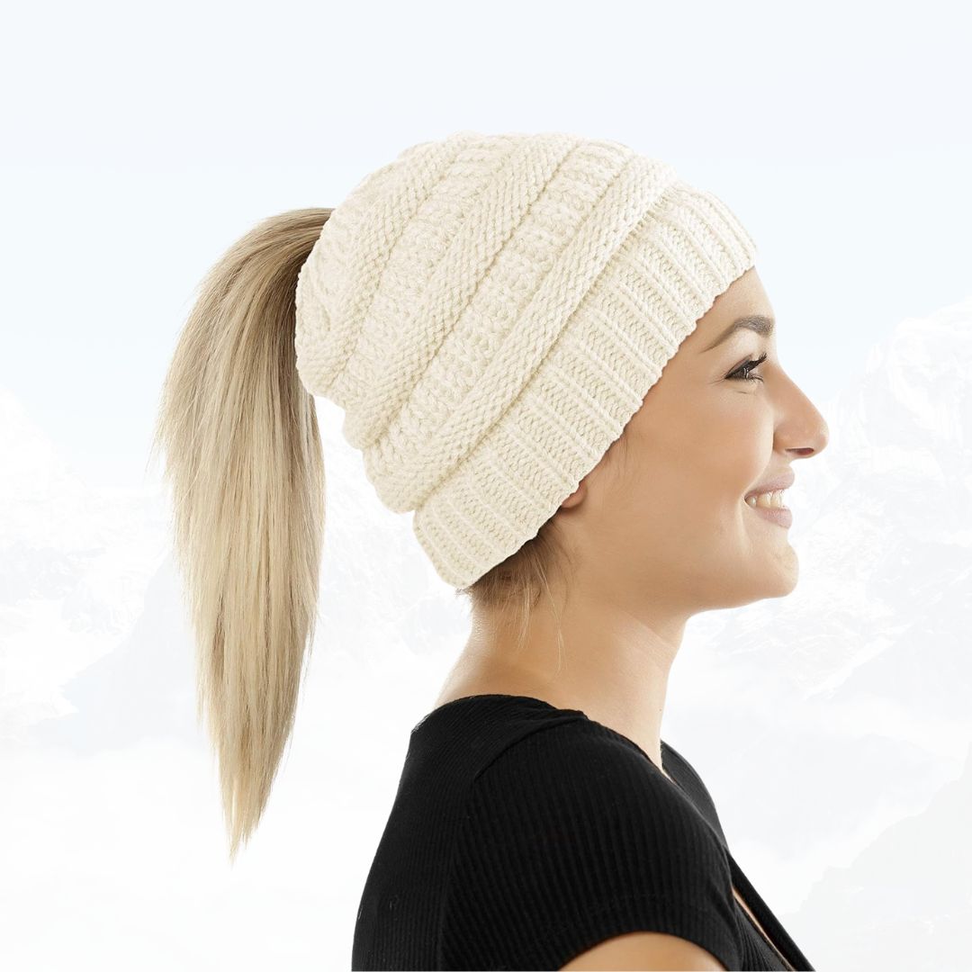 Gipfelfreund® Zopfloch-Mütze