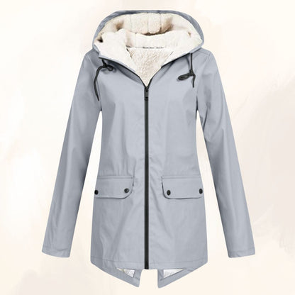 Gipfelfreund Wasserdichte Winterjacke mit flauschigem Fellfutter