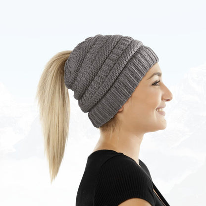 Gipfelfreund® Zopfloch-Mütze