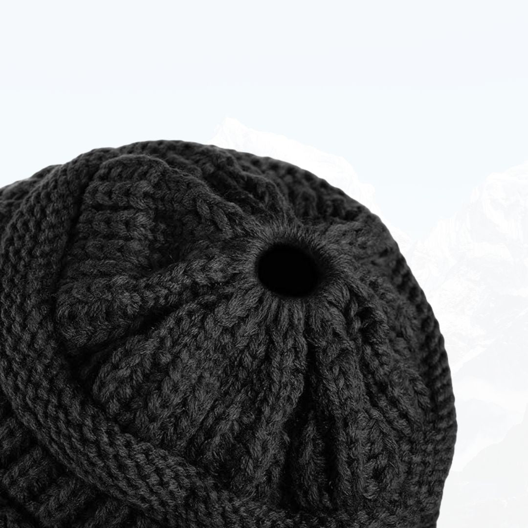 Gipfelfreund® Zopfloch-Mütze