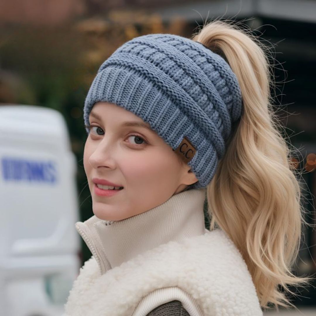Gipfelfreund® Zopfloch-Mütze