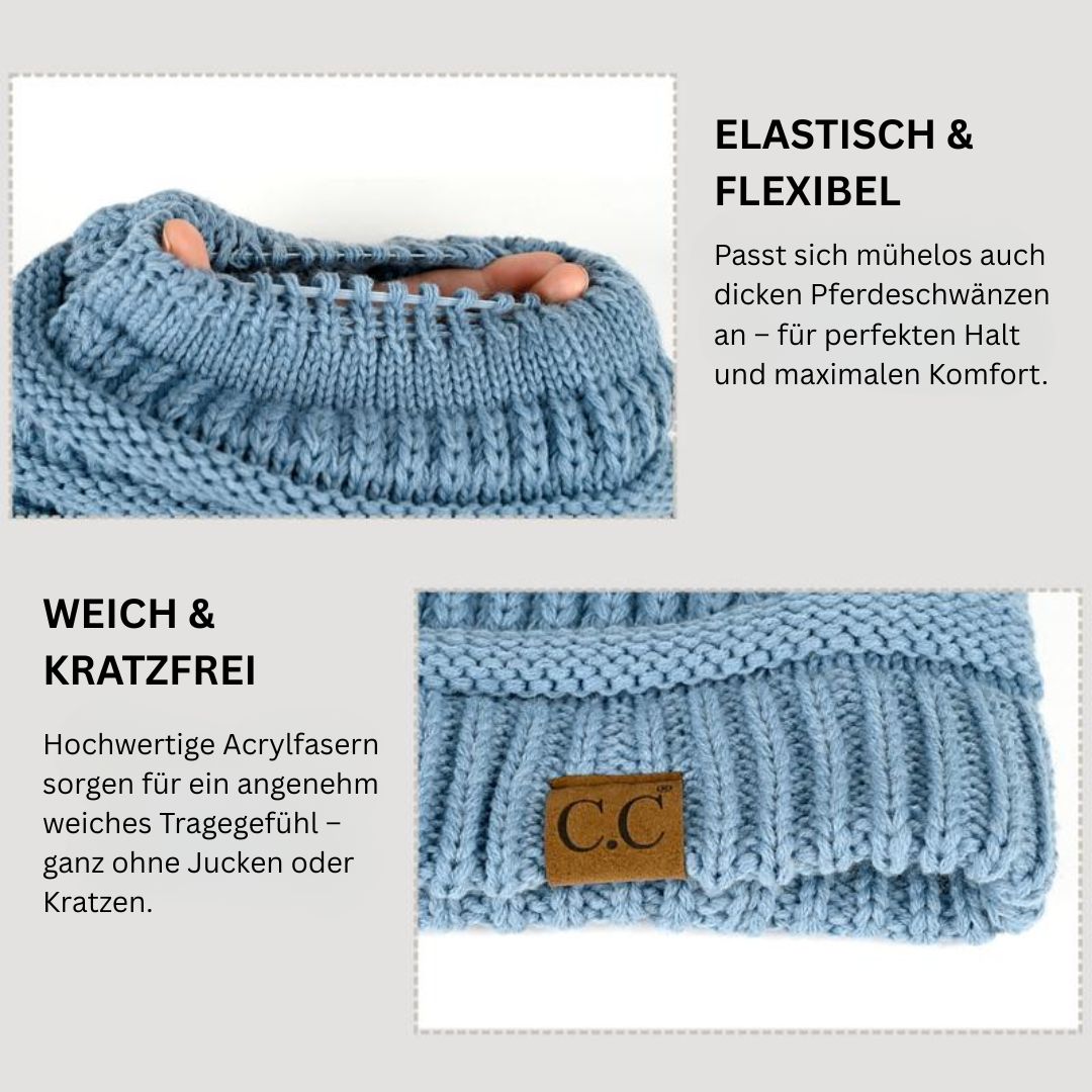 Gipfelfreund® Zopfloch-Mütze