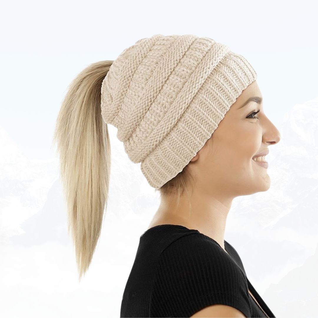 Gipfelfreund® Zopfloch-Mütze