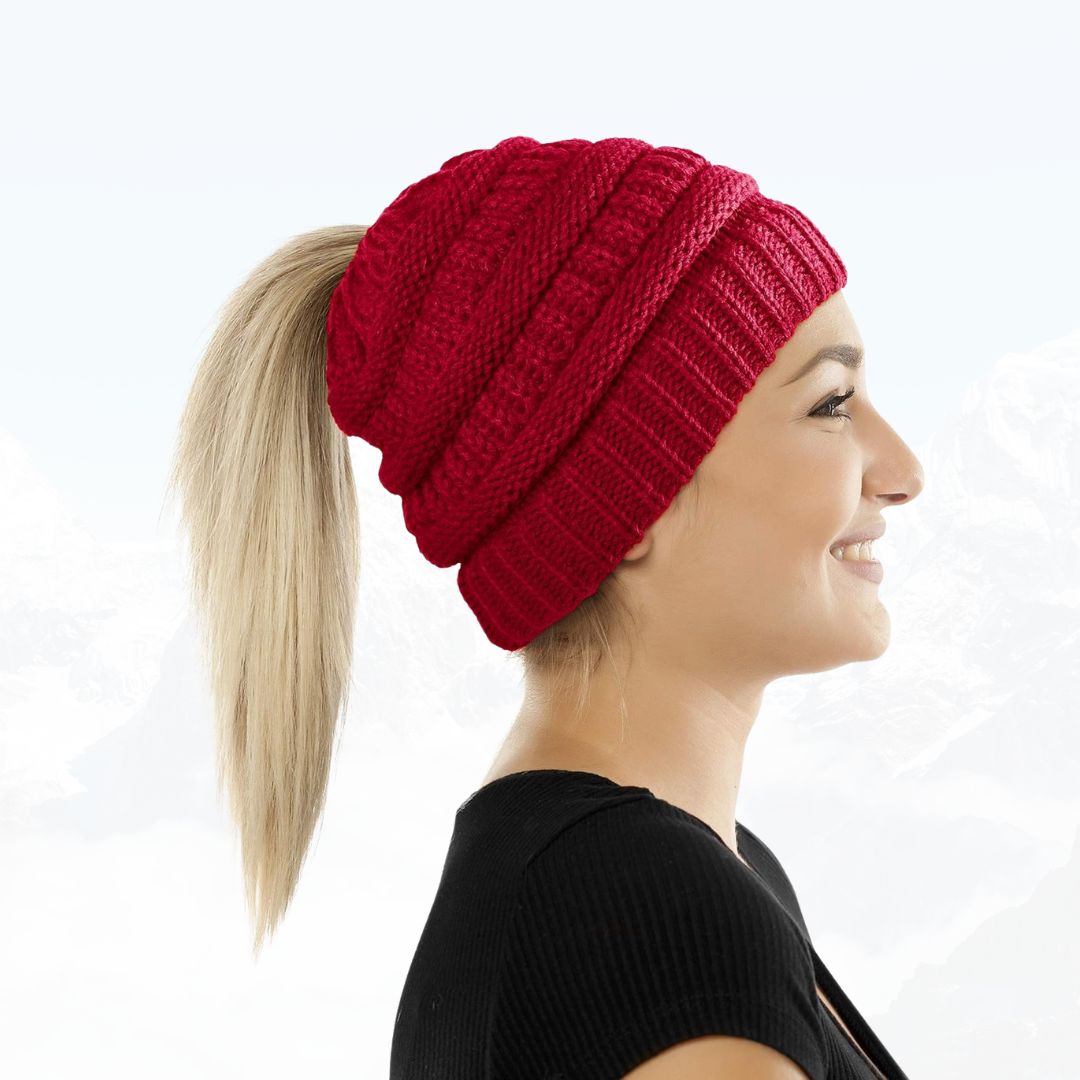 Gipfelfreund® Zopfloch-Mütze