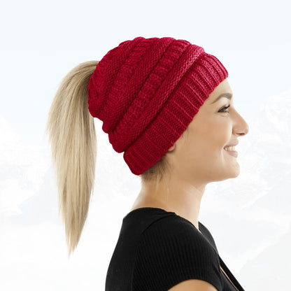 Gipfelfreund® Zopfloch-Mütze