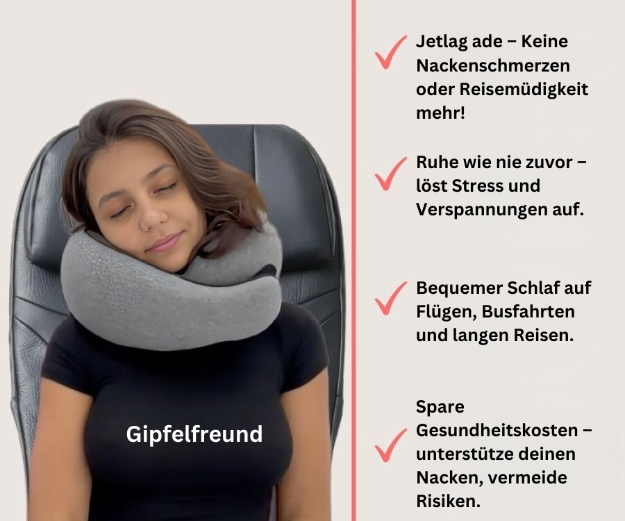 Gipfelfreund neck pillow