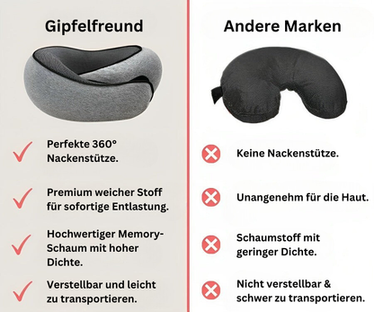 Gipfelfreund nackkudde