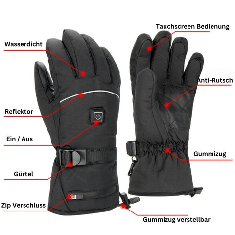 Elektrisch verwarmde handschoenen